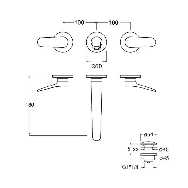 CRIBT242 installasjonstegning
