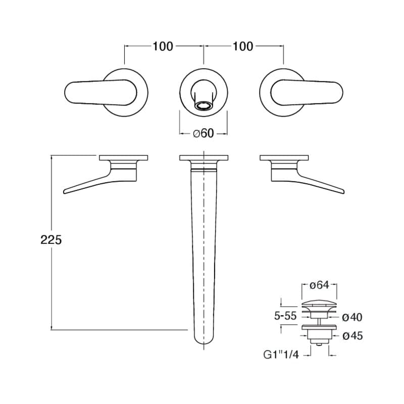 CRIBT243 installasjonstegning
