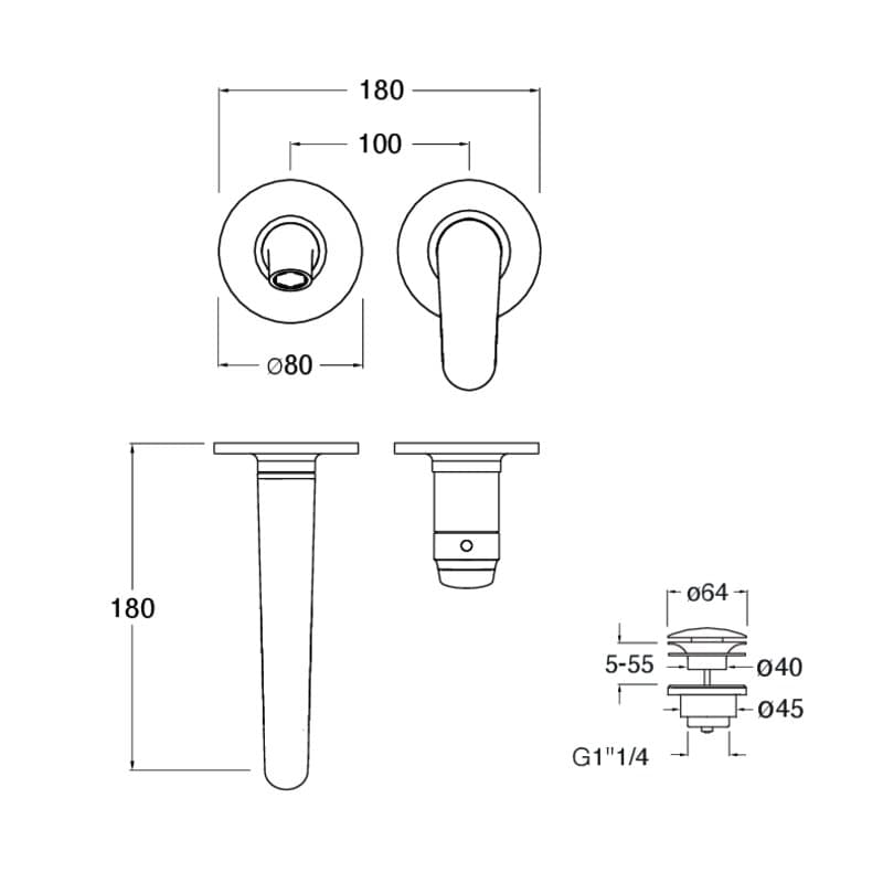 CRIBT257 installasjonstegning