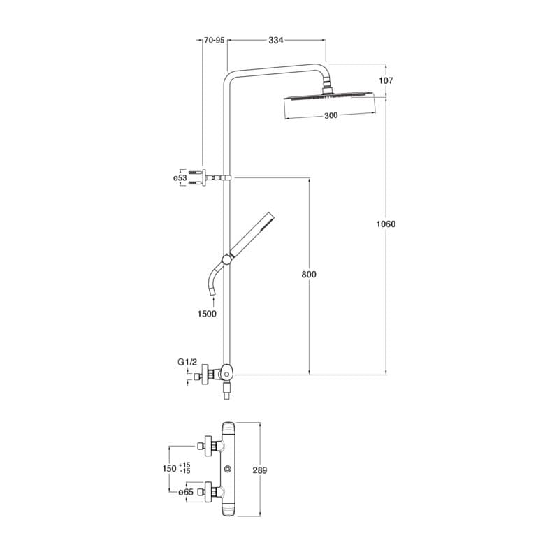 CRIBT448 installasjonstegning