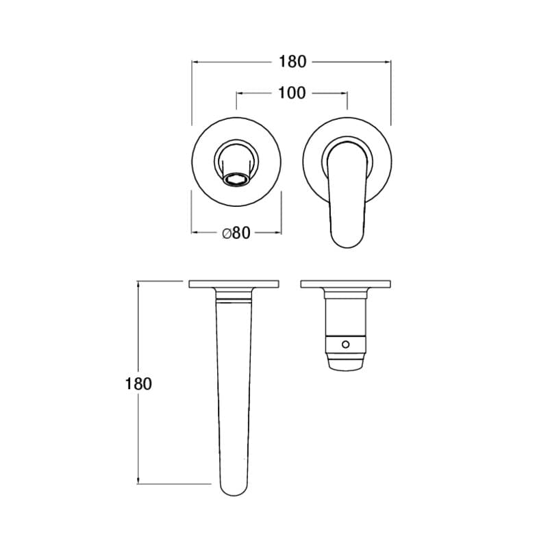CRIBT957 installasjonstegning
