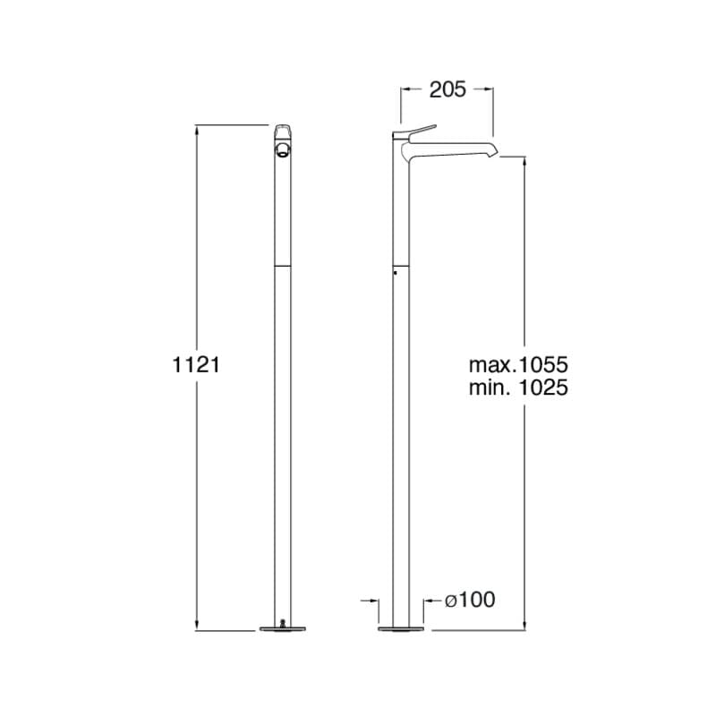 CRIBT990 installasjonstegning