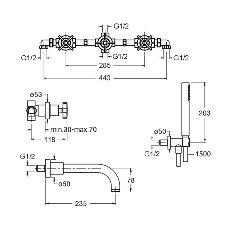 CRICR111 installasjonstegning