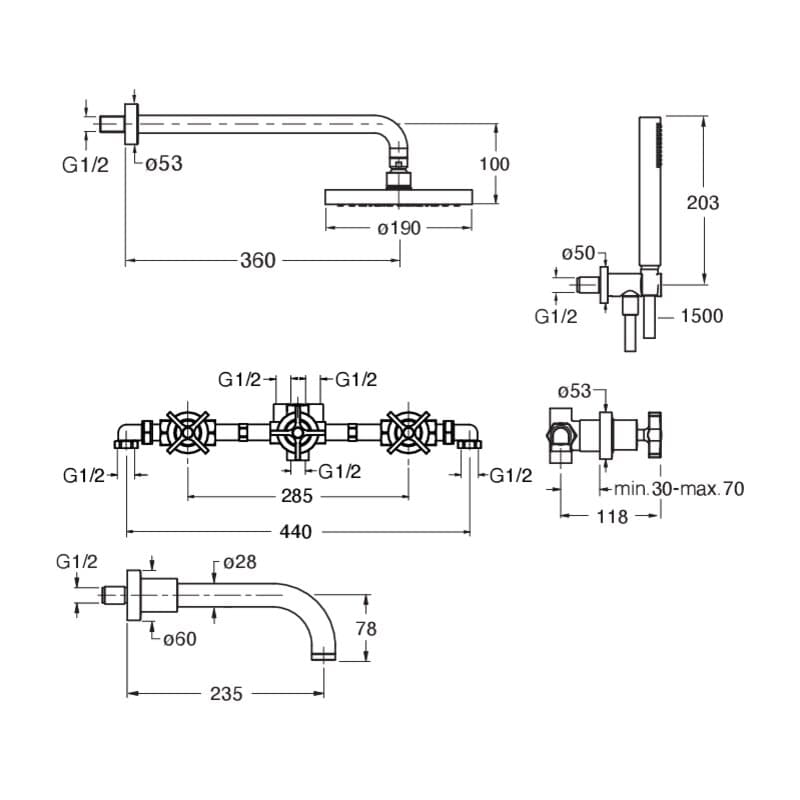 CRICR113 installasjonstegning