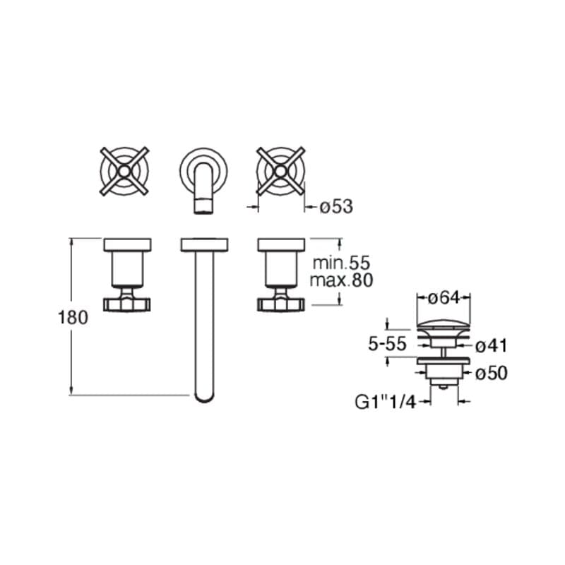 CRICR242 installasjonstegning