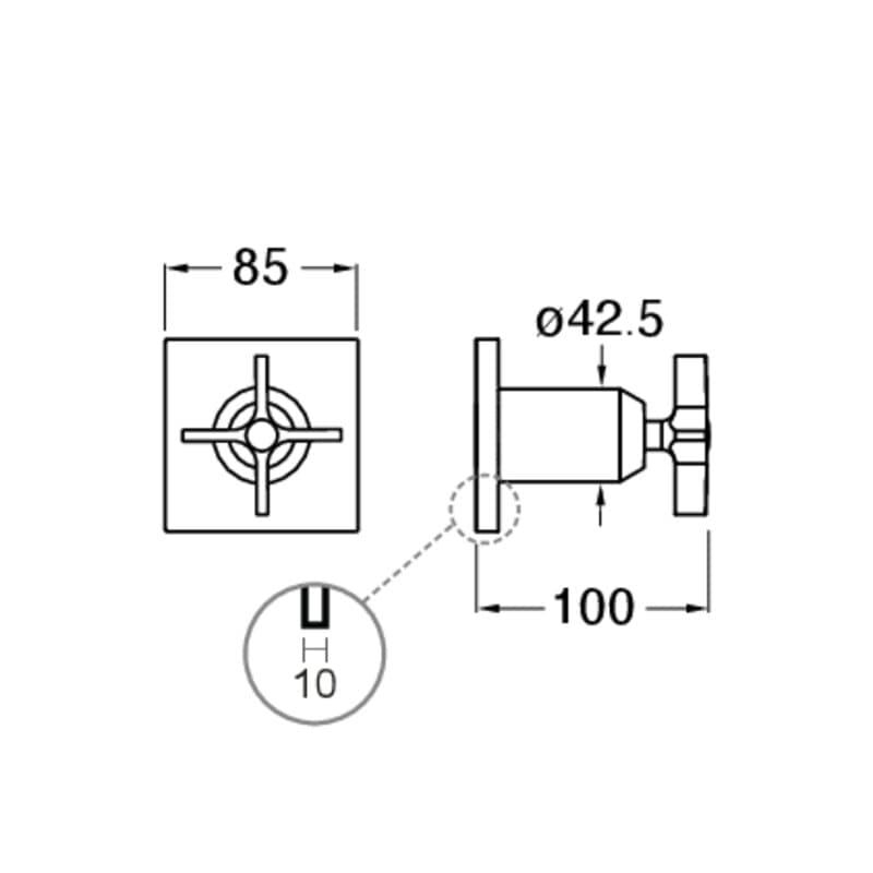 CRICR710 installasjonstegning