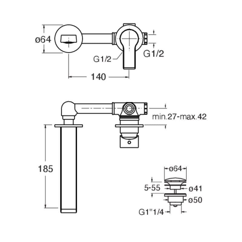 CRIDE237 installasjonstegning