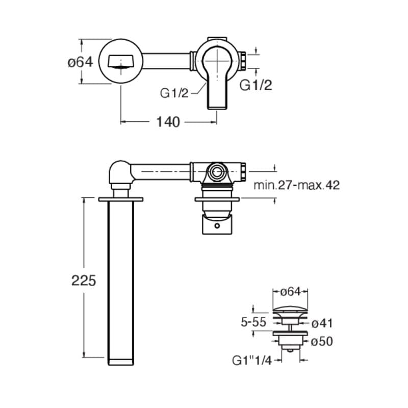 CRIDE238 installasjonstegning