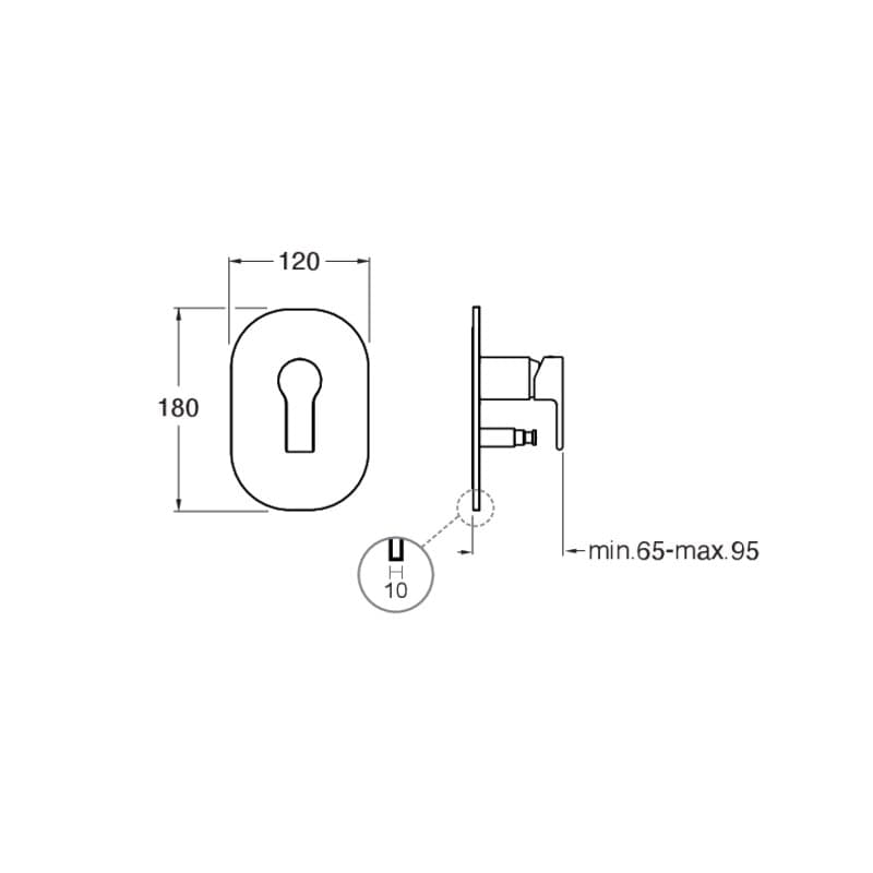 CRIDE659 installasjonstegning