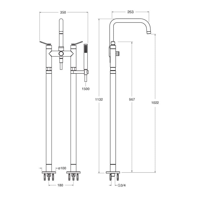 CRIES108 installasjonstegning