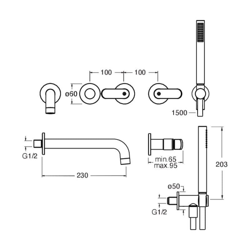 CRIES165 installasjonstegning