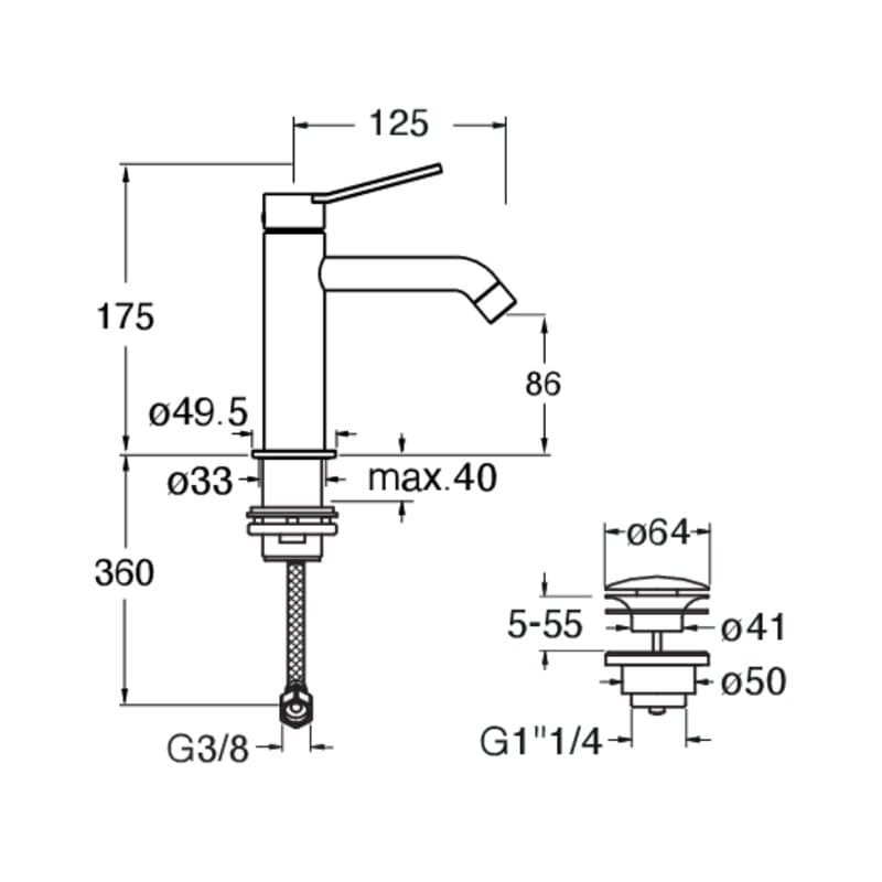 CRIES220 installasjonstegning