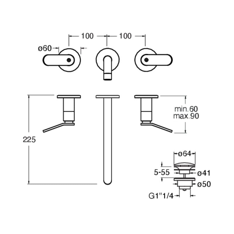 CRIES243 installasjonstegning