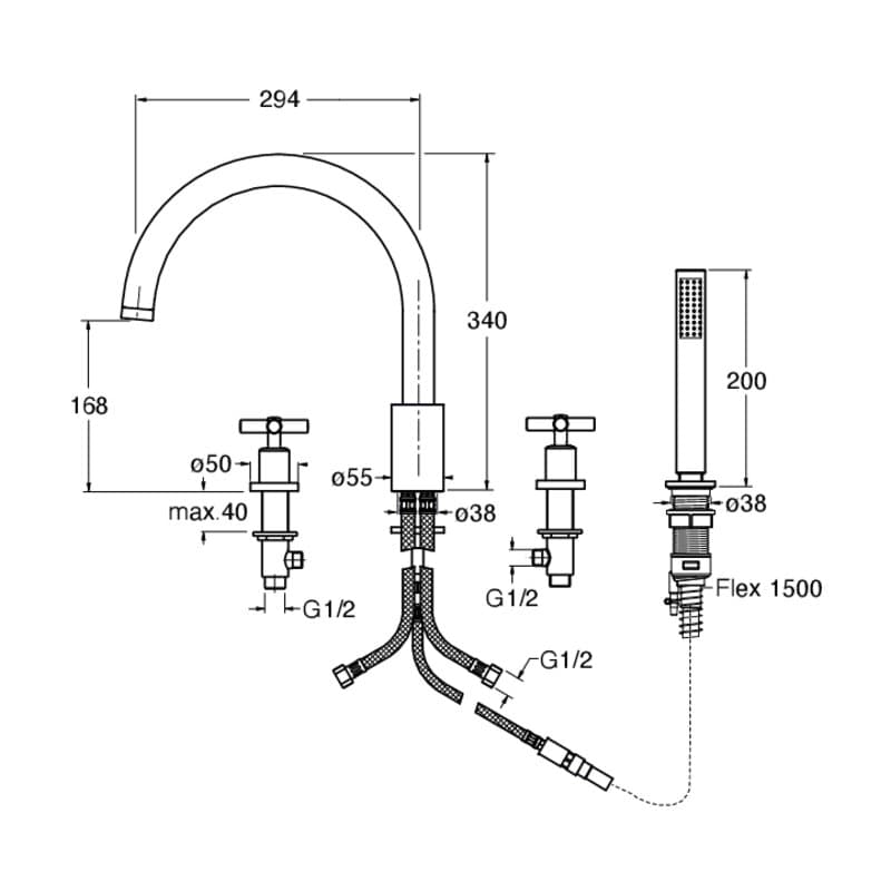CRIEV124 installasjonstegning