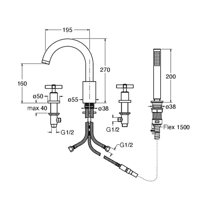 CRIEV126 installasjonstegning