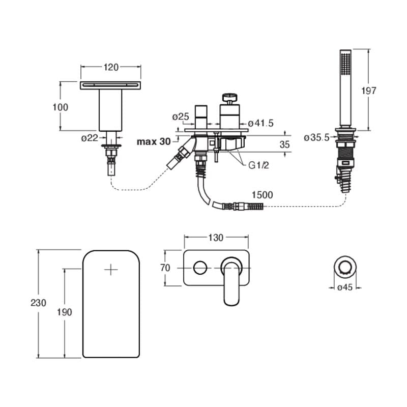 CRIFL181 installasjonstegning