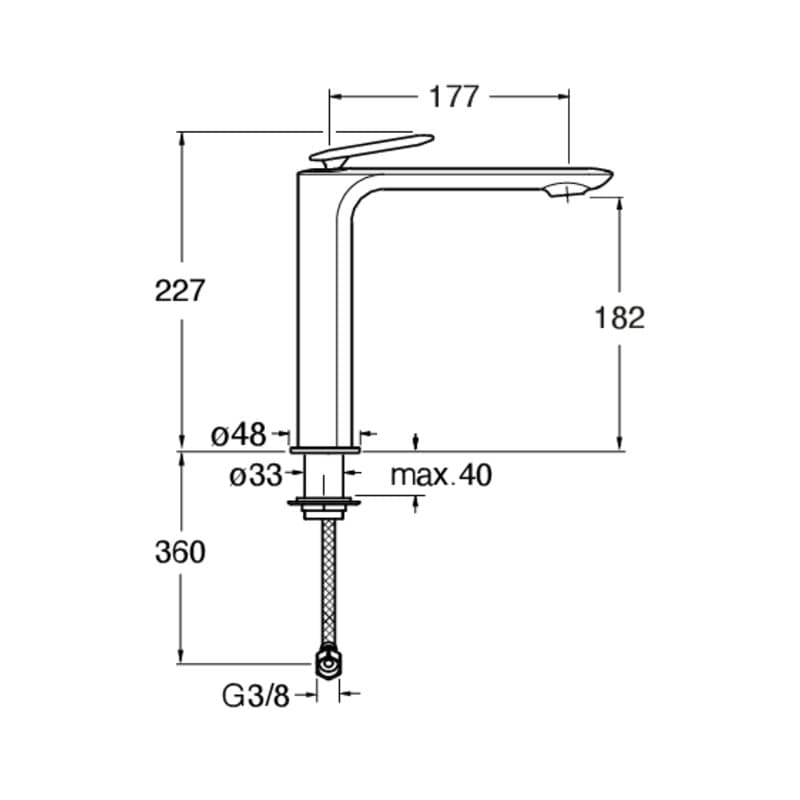 CRIFL927 installasjonstegning