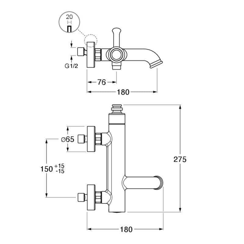 CRIFA187 installasjonstegning