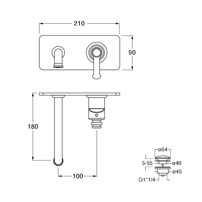 CRIFA256 installasjonstegning