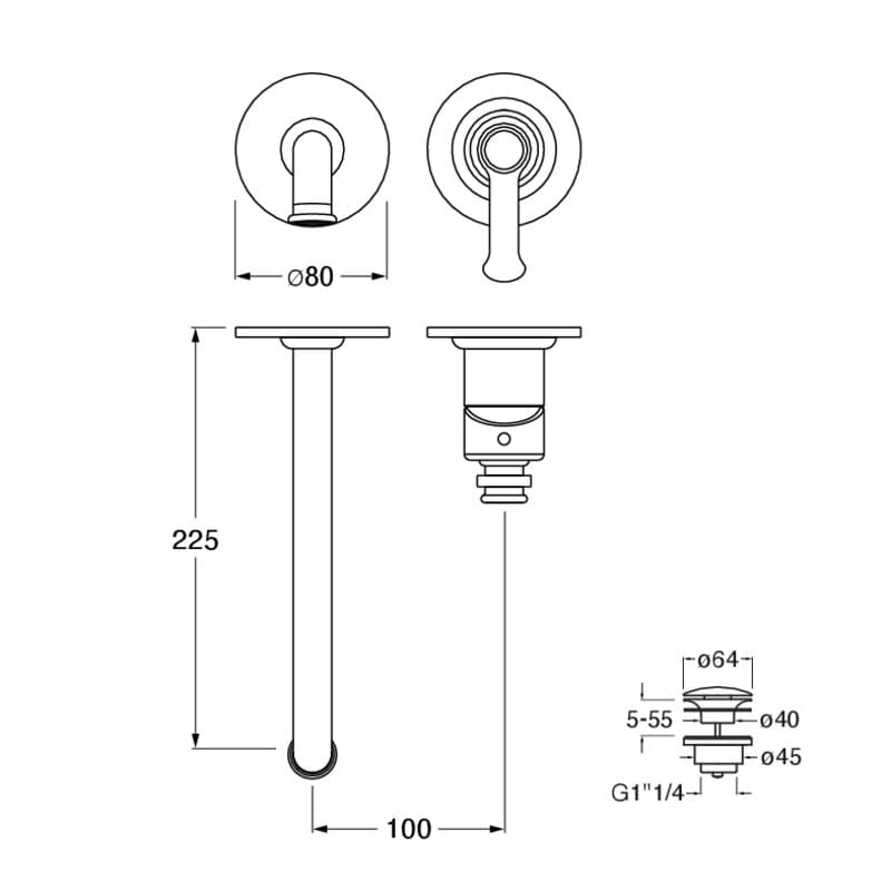 CRIFA259 installasjonstegning