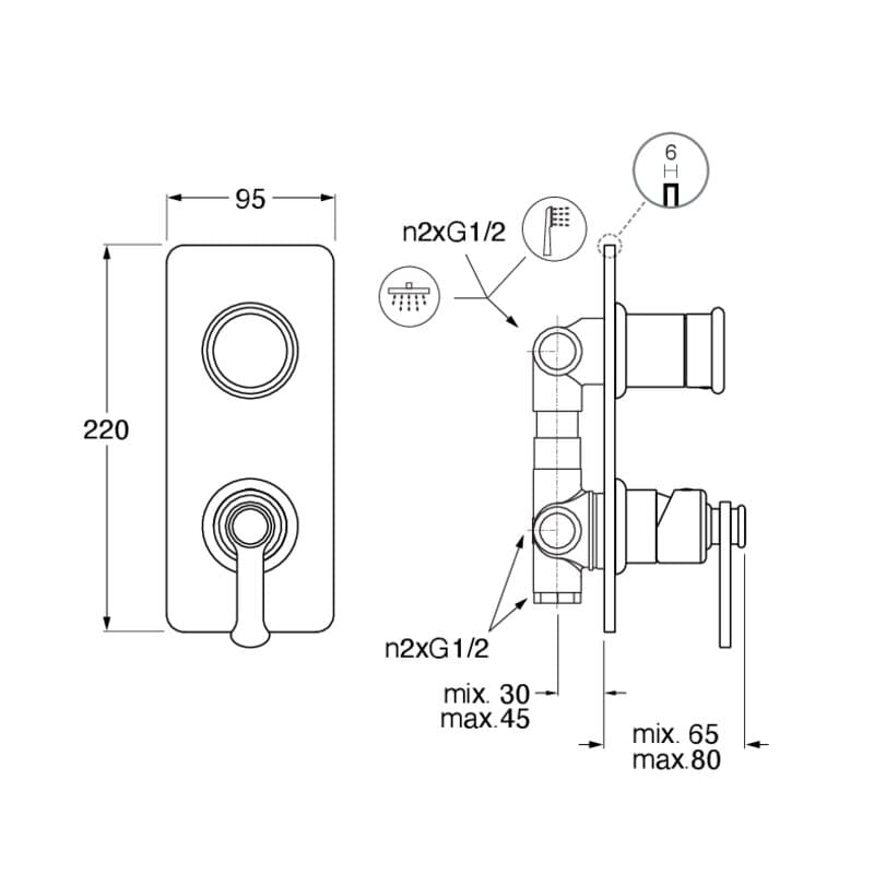 CRIFA642 installasjonstegning