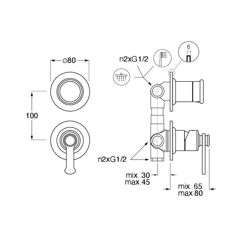 CRIFA662 installasjonstegning