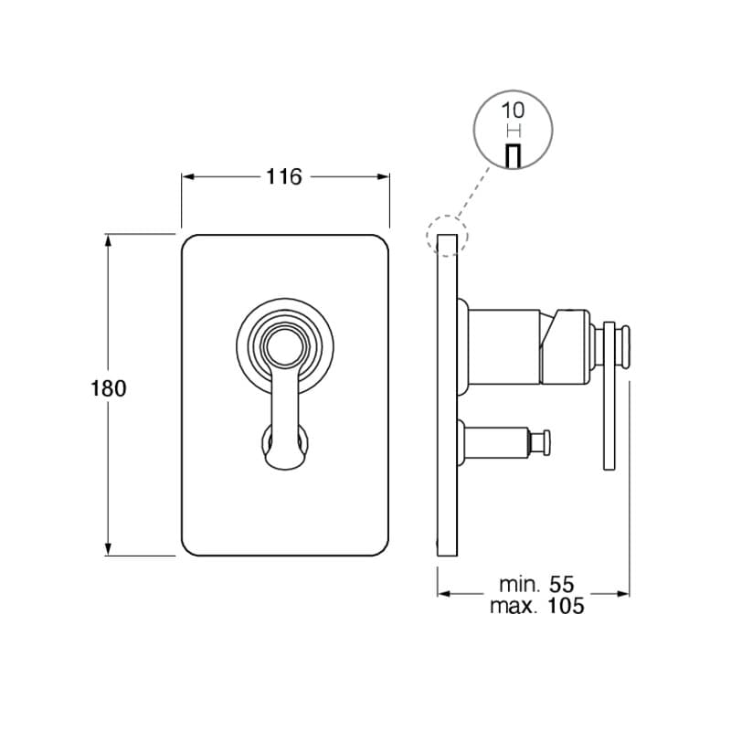 CRIFA689 installasjonstegning