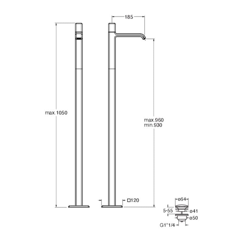CRIIT280 installasjonstegning