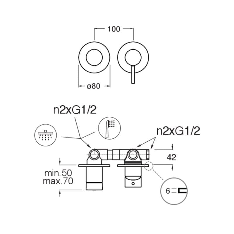 CRIPH632 installasjonstegning