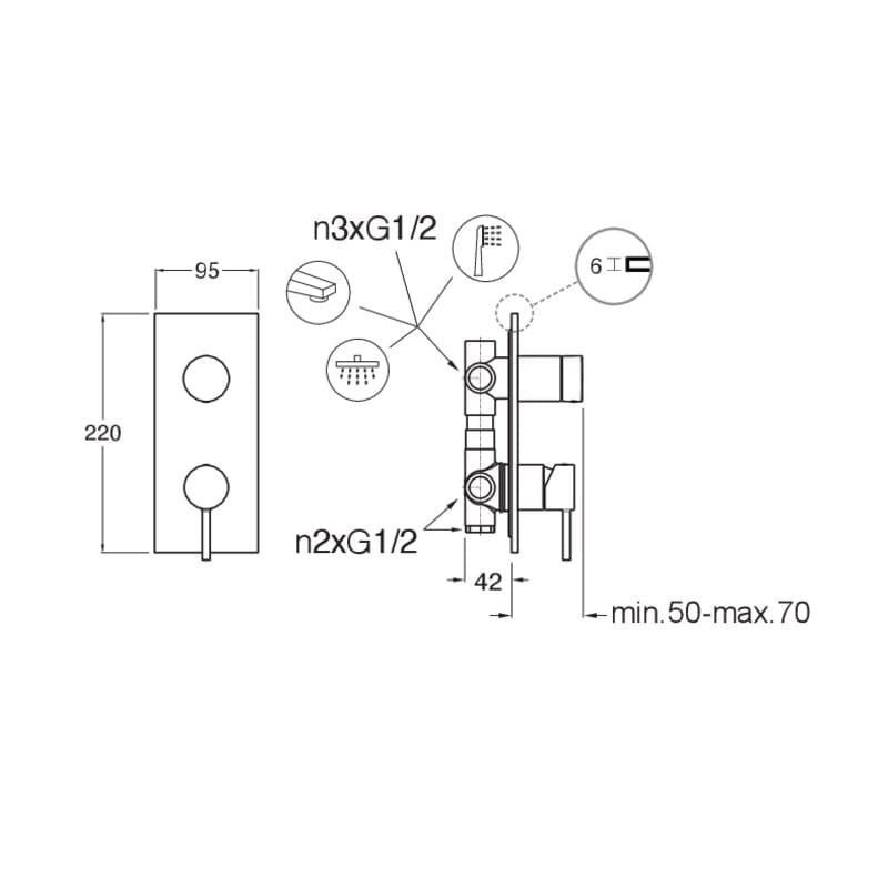 CRIPH643 installasjonstegning