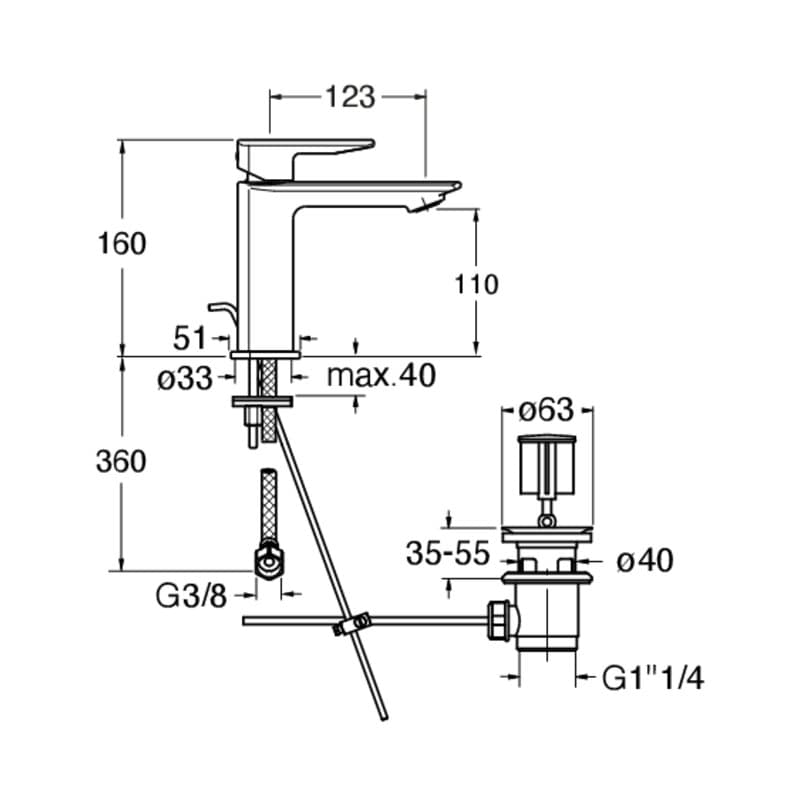 CRIPF221 installasjonstegning