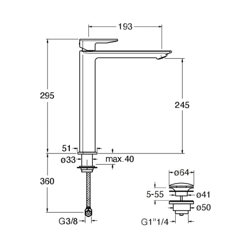 CRIPF222 installasjonstegning