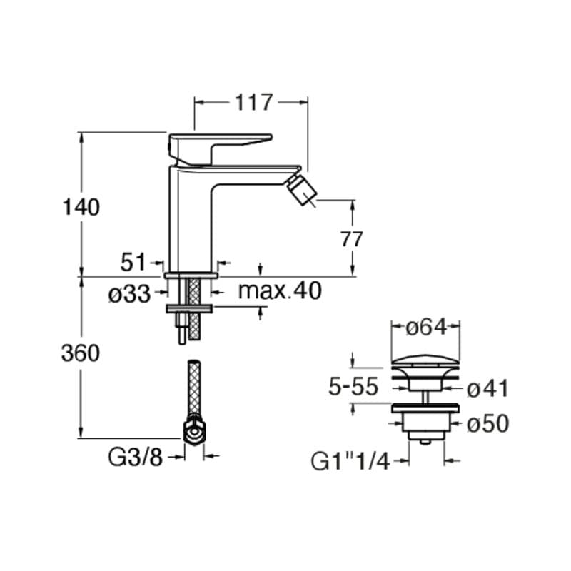 CRIPF320 installasjonstegning