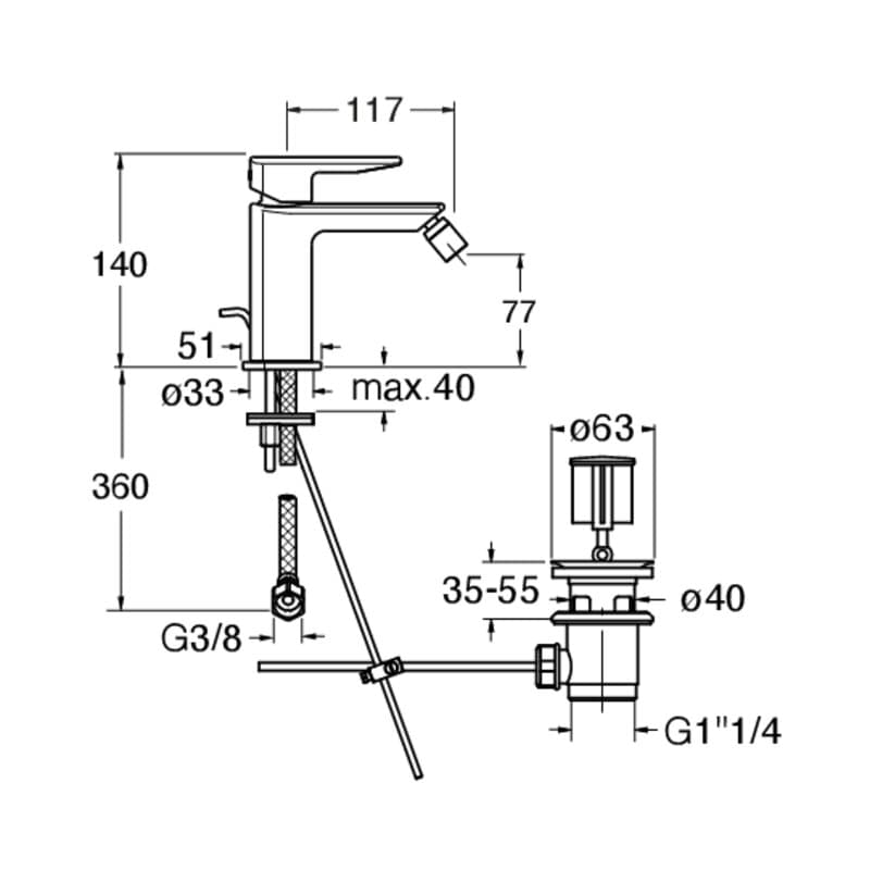 CRIPF321 installasjonstegning