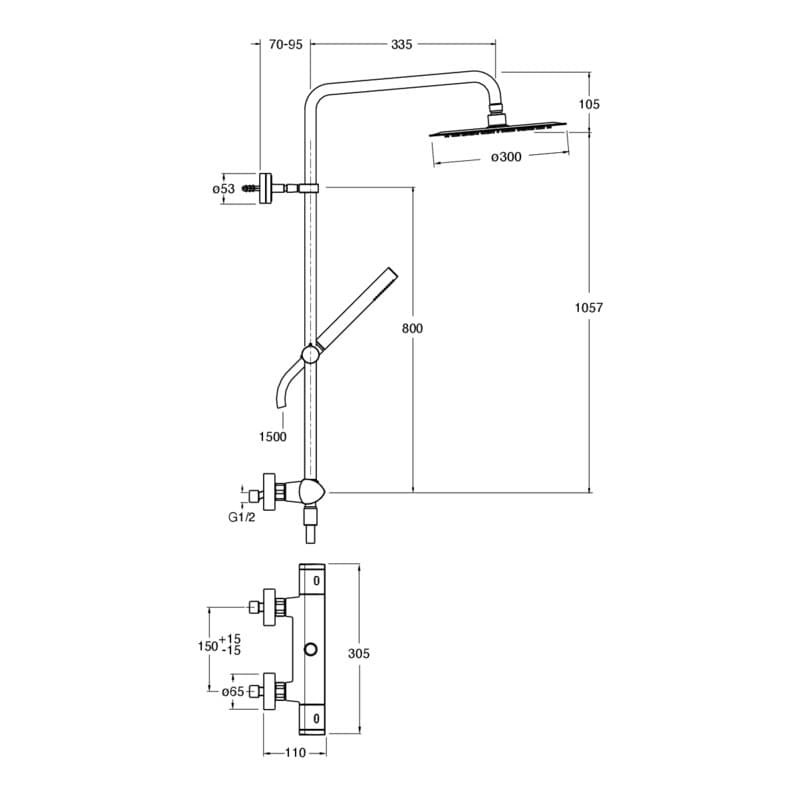 CRIPF486 installasjonstegning