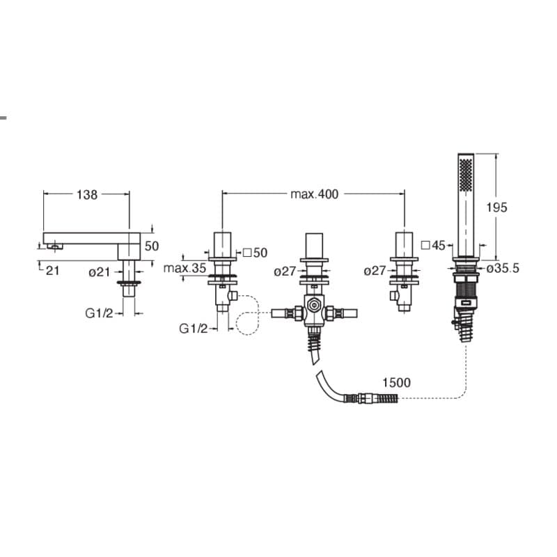 CRIQD121 installasjonstegning
