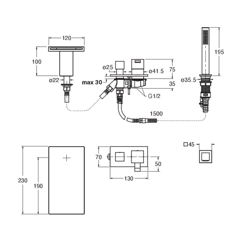 CRIQM181 installasjonstegning