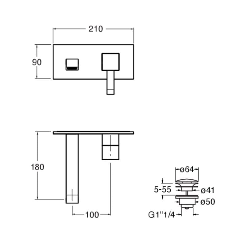 CRIQM256 installasjonstegning