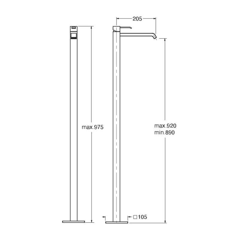 CRIQM990 installasjonstegning