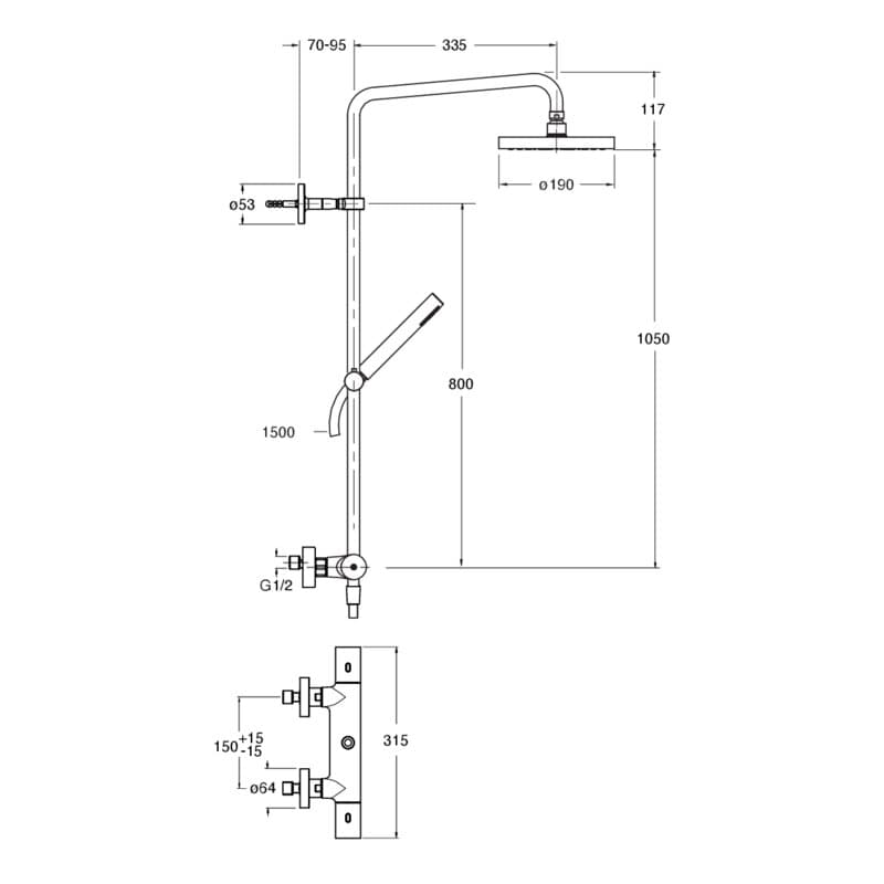CRIRT486 installasjonstegning