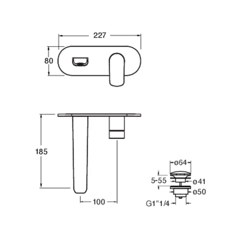 CRITI256 installasjonstegning