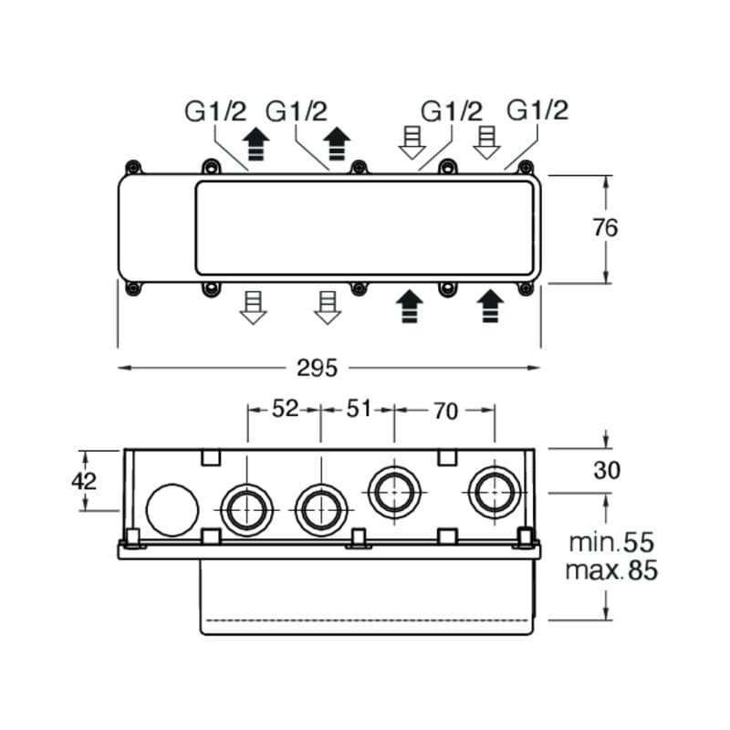 CRICS612 installasjonstegning