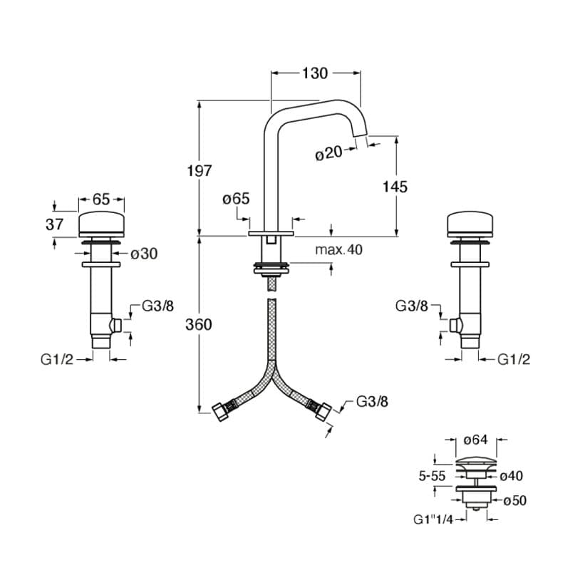 CRIPA206 installasjonstegning