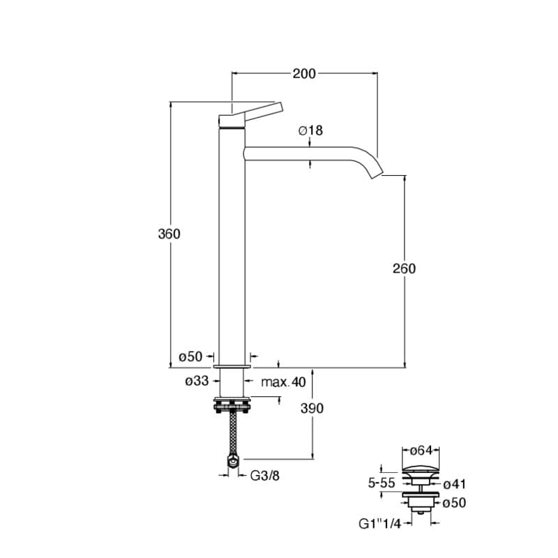 CRIPA222 installasjonstegning