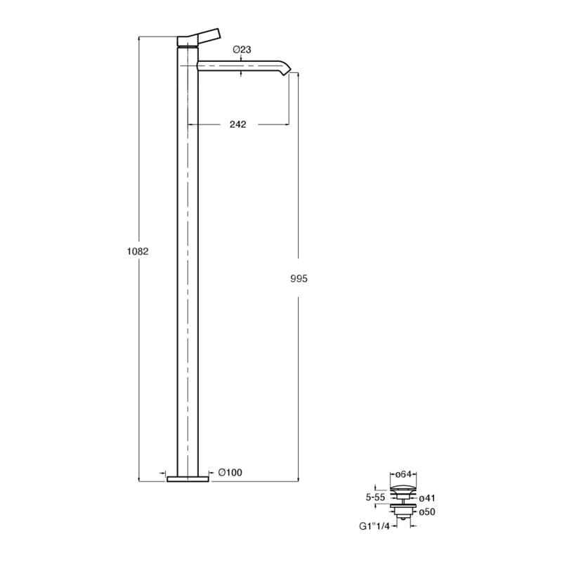 CRIPA290 installasjonstegning