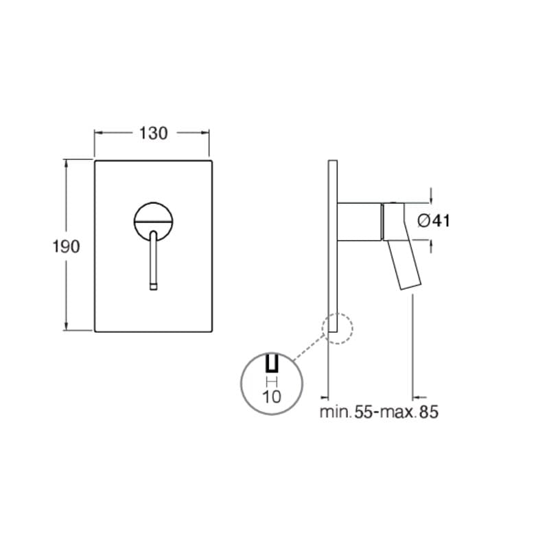 CRIPA686 installasjonstegning