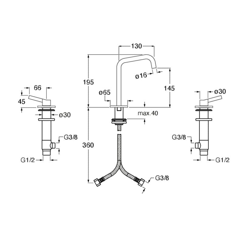 CRIPA905 installasjonstegning