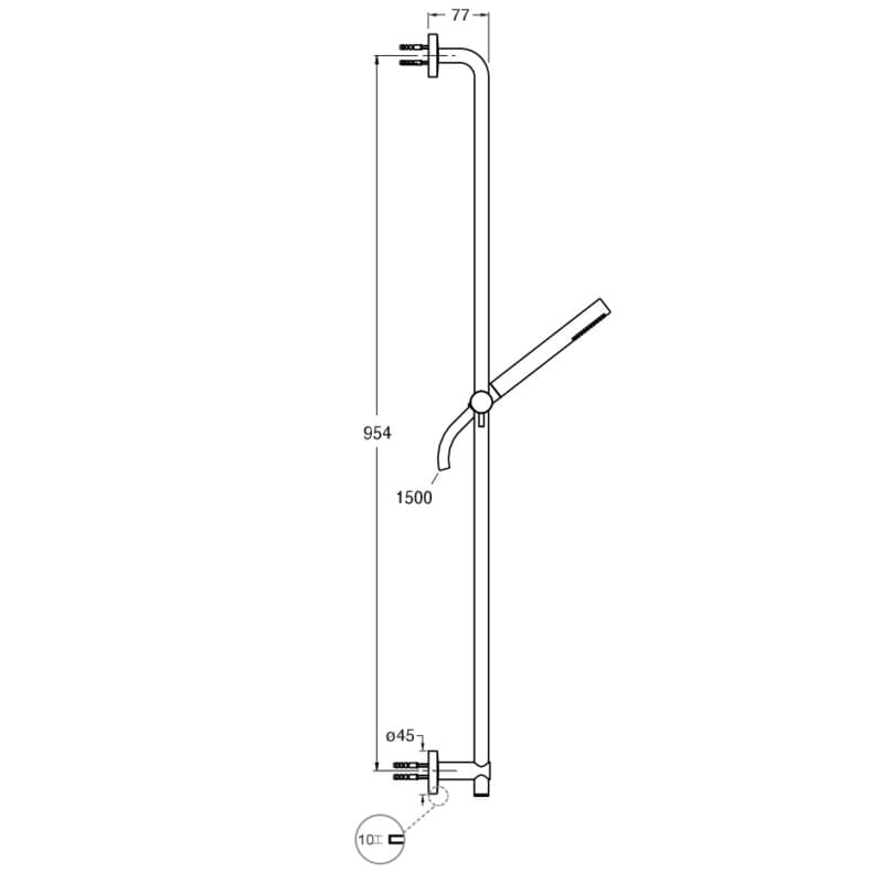 CRIPD174 installasjonstegning