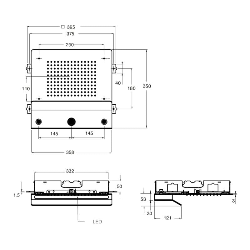 CRIPD331 installasjonstegning