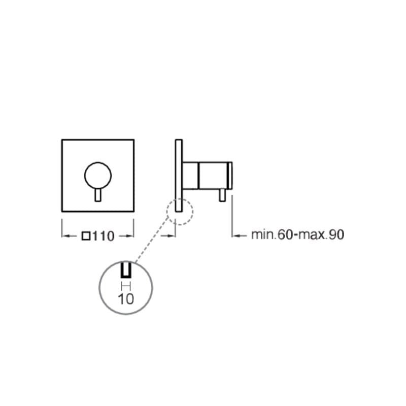 CRIXX510 installasjonstegning